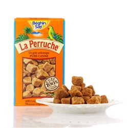 LA PERRUCHE BROWN SUGAR CUBES RAW (750G)