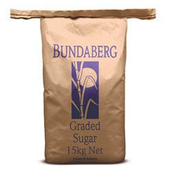 BUNDABERG GRADED WHITE SUGAR (15KG)