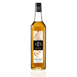 1883 WHITE PEACH SYRUP (1L)