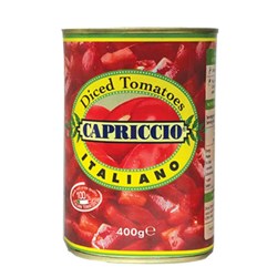 CAPRICCIO DICED TOMATOES (400G)