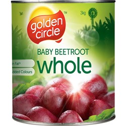 GOLDEN CIRCLE WHOLE BABY BEETROOT TIN (A10)
