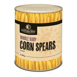 SANDHURST BABY CORN SPEARS TIN (A10)