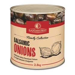 SANDHURST BABY ONIONS IN BALSAMIC BORETTANE (2.6KG)