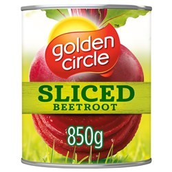 GOLDEN CIRCLE SLICED BEETROOT (850G)