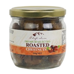 CHEFS CHOICE ROASTED WHOLE FRENCH CHESTNUTS (210G)