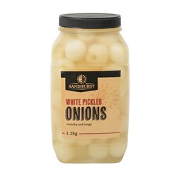 SANDHURST PICKLED ONIONS (2.2KG)