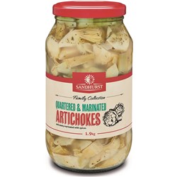 SANDHURST MARINATED QUARTERED ARTICHOKES (1.9KG)
