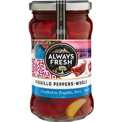 ALWAYS FRESH PIQUILLO PEPPERS (285G)