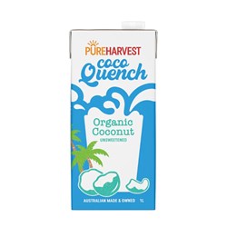 COCOQUENCH ORGANIC COCONUT MILK GLUTEN FREE 1L (12)