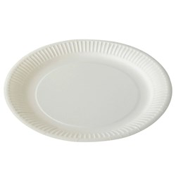 CAPRI PAPER PLATES UNCOATED 9&quot; 50&#39;S