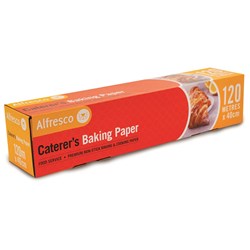 ALFRESCO PREMIUM BAKING PAPER 40CM X 120M