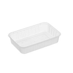 RIBBED RECTANGLE CONTAINERS 500ML 50’S