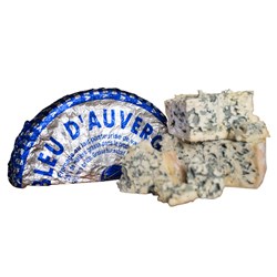 BLUE D&#39;AUVERGNE CHEESE APPROX 1KG {PRICE PER KG}