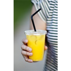 CAPRI FLAT LIDS FOR 8-12OZ CUPS 100’S