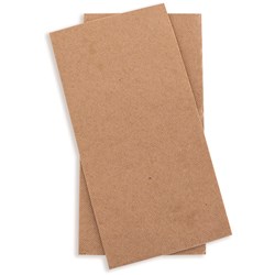 FUTURE FRIENDLY KRAFT QUILTED BROWN DINNER NAPKINS 100’S