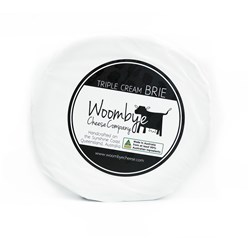 WOOMBYE TRIPLE CREAM BRIE APPROX 1.4KG {PRICE PER KG}