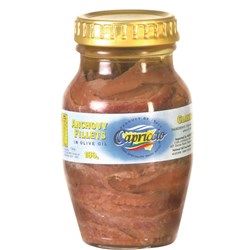 CAPRICCIO ANCHOVY FILLETS IN OLIVE OIL (160G)