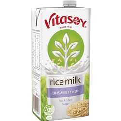 VITASOY RICE MILK GLUTEN FREE 1L (12)