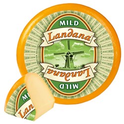LANDANA MILD GOUDA WHEEL APPROX 4KG {PRICE PER KG}