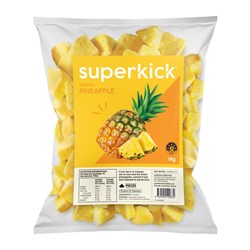 DICED PINEAPPLE FROZEN (1KG)
