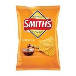 SMITHS BBQ CRINKLE CUT CRISPS (18 X 45G)