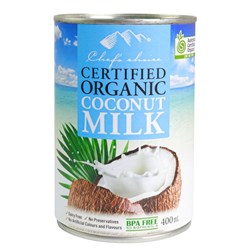 CHEFS CHOICE ORGANIC COCONUT MILK (400ML)
