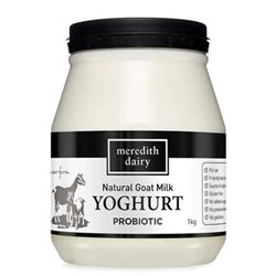 MEREDITH GOAT&#39;S YOGHURT BLACK LID (1KG)