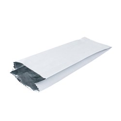 PLAIN FOIL KEBAB/CHICKEN ROLL BAGS 100X280X40MM 500’S