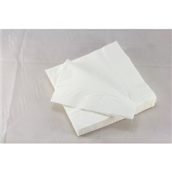 CAPRI WHITE LUNCHEON NAPKINS 2-PLY 125’S