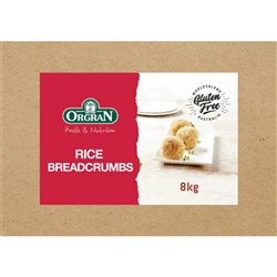 ORGRAN GLUTEN FREE RICE BREADCRUMBS (8KG)