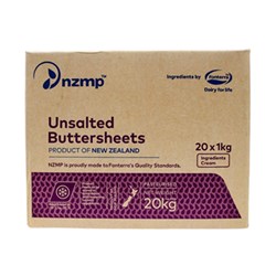 NZMP FROZEN BUTTER SHEETS (20KG)