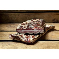BORGO FLAT PANCETTA APPROX 1KG {PRICE PER KG}