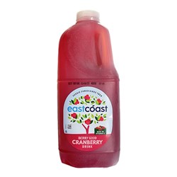 EASTCOAST CRANBERRY JUICE PRESERVATIVE FREE (2L)