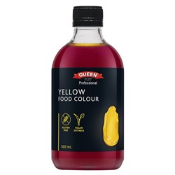 QUEEN YELLOW FOOD COLOURING (500ML)