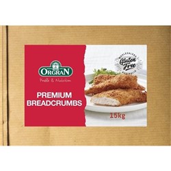 ORGRAN GLUTEN FREE CRISPI PREMIUM BREADCRUMBS (15KG)