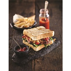 SUPER THICK WHITE SLICED BREAD FROZEN (700G)