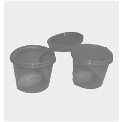 TOP CHOICE PORTION CUPS WITH HINGED LID 1OZ/30ML 200’S
