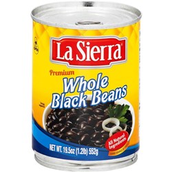 LA SIERRA BLACK BEANS (552G)