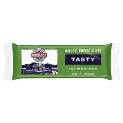 MAINLAND TASTY CHEESE SLICES 90&#39;S (1.5KG)