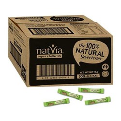 NATVIA NATURAL SWEETENER STICKS STEVIA (500 X 2G)