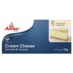 ANCHOR SMOOTH &amp; CREAMY CREAM CHEESE (1KG)