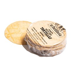 LA TORTILLERIA GLUTEN FREE WHITE CORN TORTILLAS 14.5CM 21&#39;S (1KG)