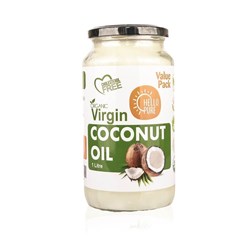 HELLO PURE ORGANIC COCONUT OIL (1L)