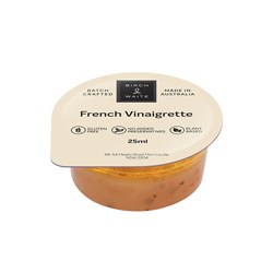 BIRCH &amp; WAITE FRENCH VINAIGRETTE PORTION CONTROL GLUTEN FREE VEGAN (210 X 25ML)