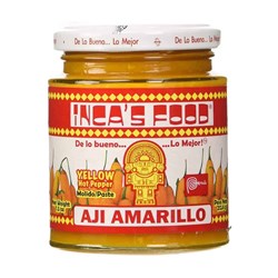 INCAS FOOD AJI AMARILLO HOT YELLOW PEPPER PASTE (212G)