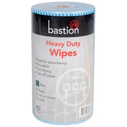 BASTION HEAVY DUTY KITCHEN WIPES BLUE (45M)