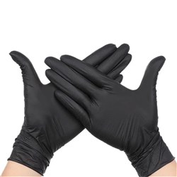 NITRILE BLACK ULTRA SOFT GLOVES X-LARGE MICRO TEXTURE 100’S