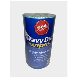NAB HEAVY DUTY CHUX WIPES GREEN