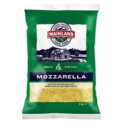 MAINLAND SHREDDED MOZZARELLA CHEESE (2KG)