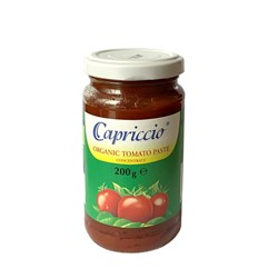 CAPRICCIO ORGANIC TOMATO PASTE (200G)